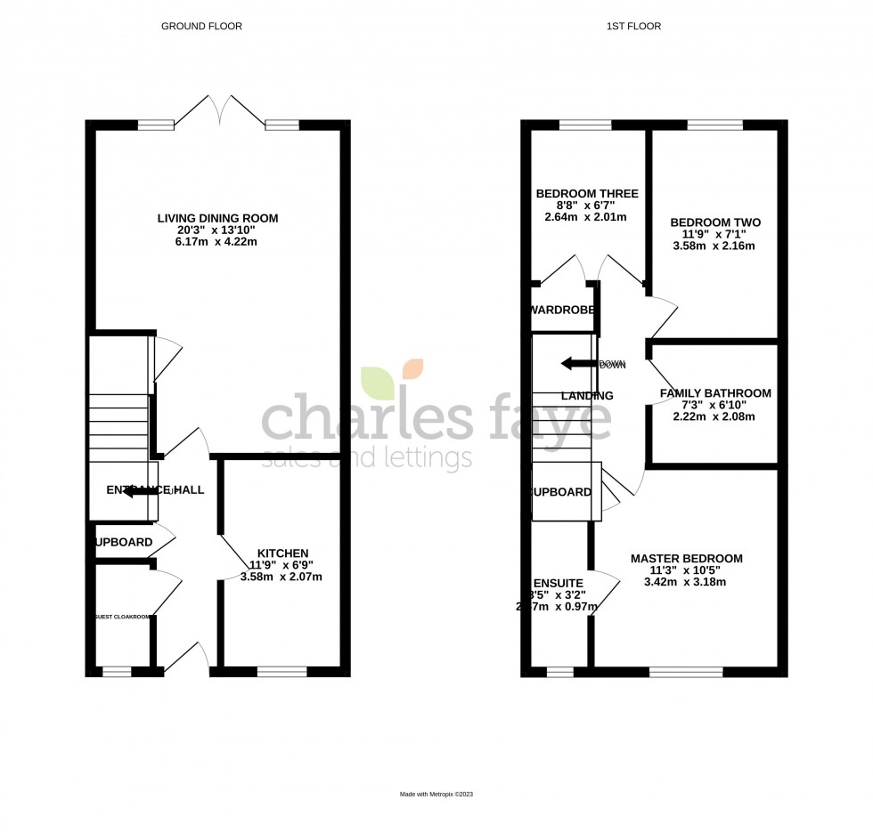 Floorplan for The Gardens, Calne