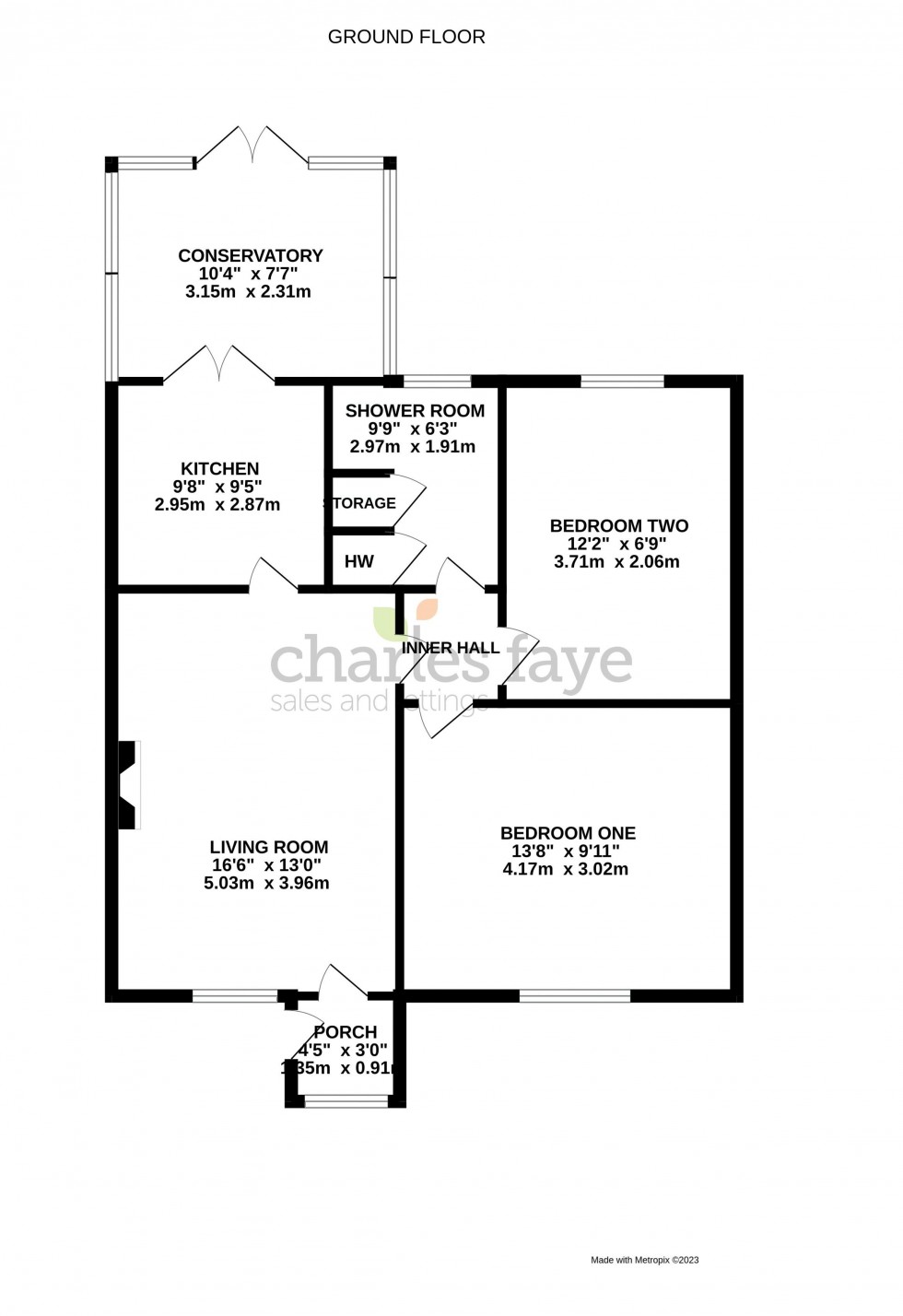 Floorplan for Epping Walk, Melksham