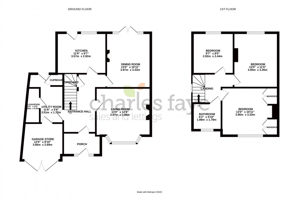 Floorplan for Lickhill Road, Calne