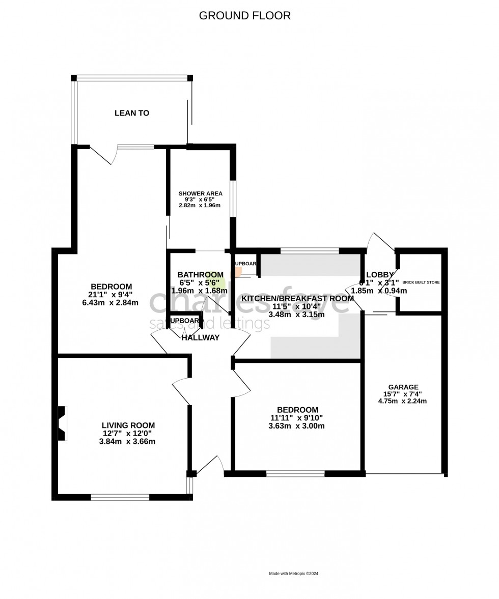 Floorplan for Horsebrook Park, Calne