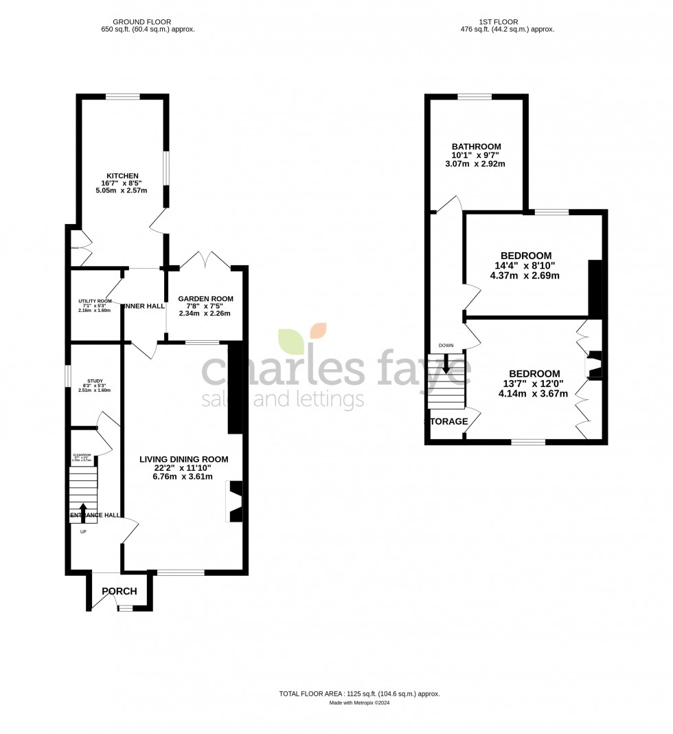 Floorplan for Oxford Road, Calne