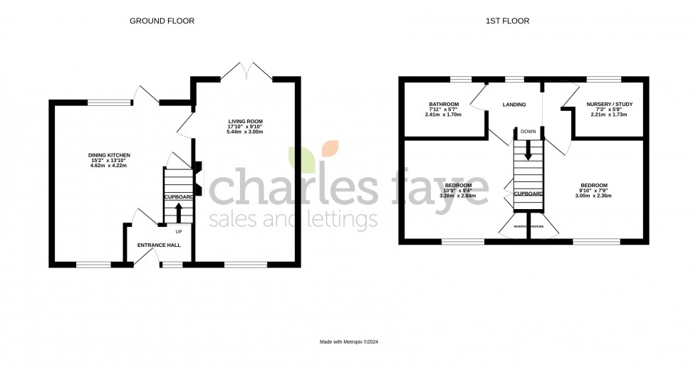 Floorplan for Whittle Avenue, Lower Compton