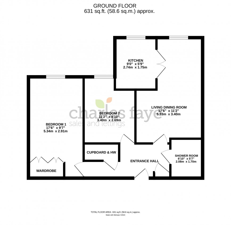 Floorplan for Oxford Road, Calne