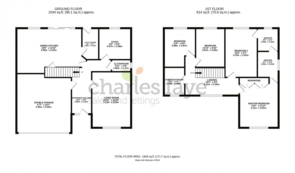 Floorplan for Morgans Road, Calne