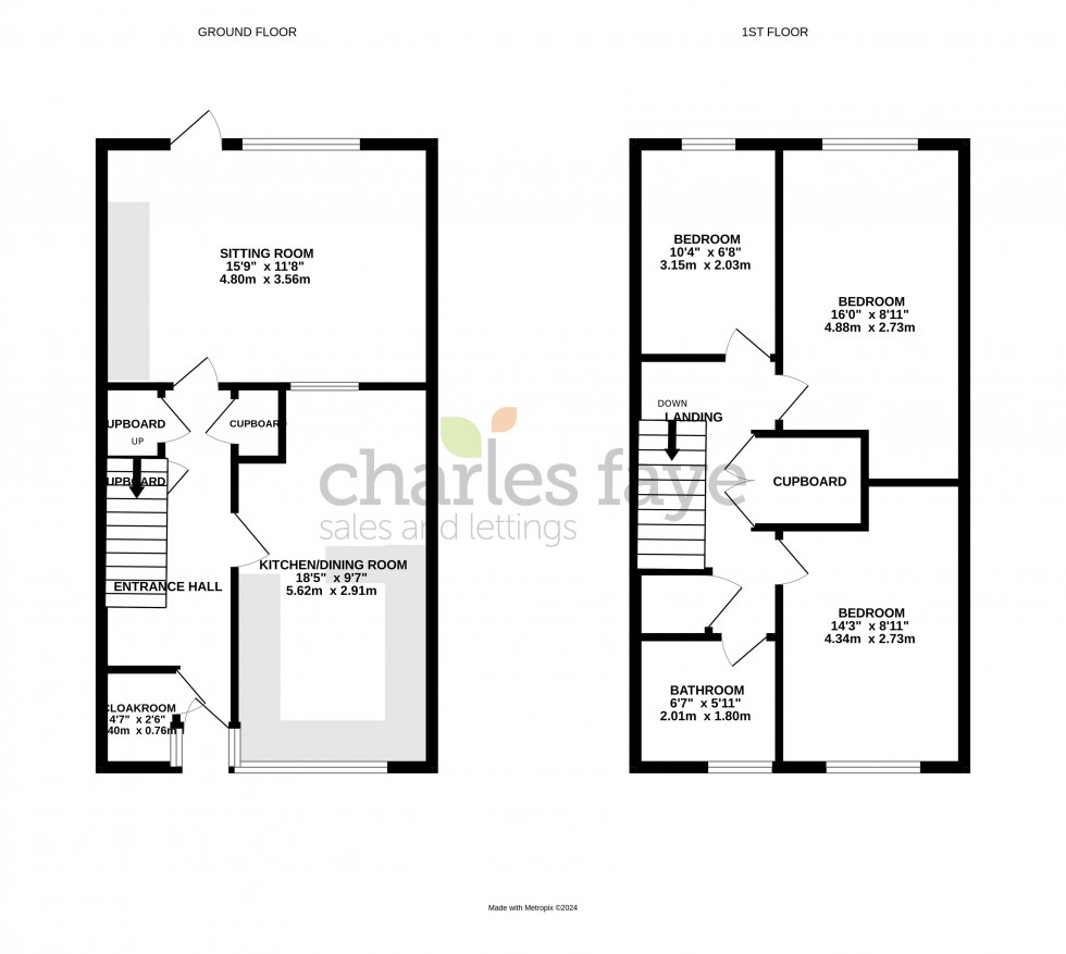 Floorplan for Bentley Grove, Calne