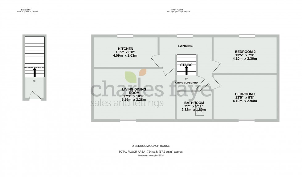 Floorplan for Coppice Close, Chippenham