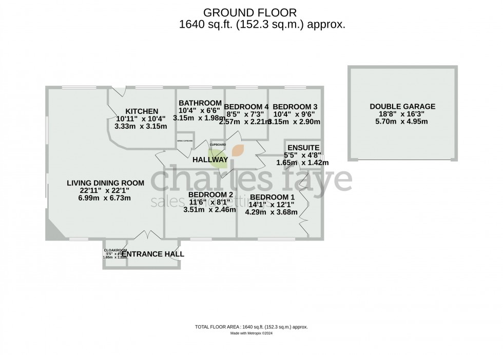 Floorplan for Keevil Avenue, Calne