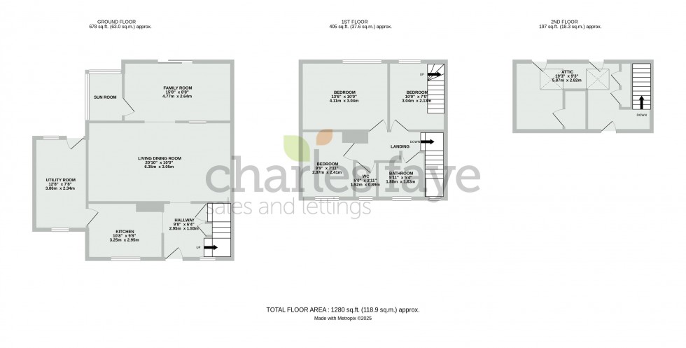 Floorplan for Dixon Way, Calne