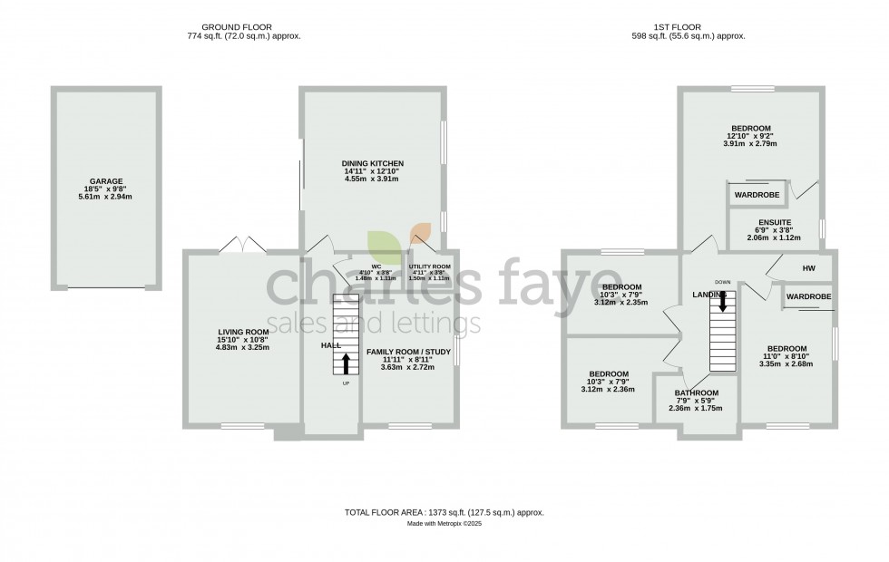 Floorplan for Comet Crescent, Calne