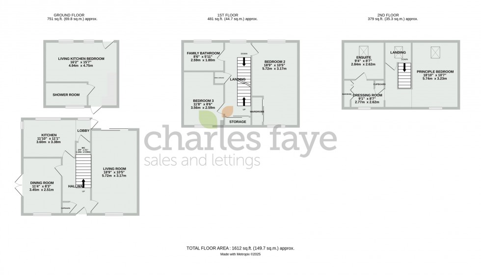 Floorplan for School Road, Calne