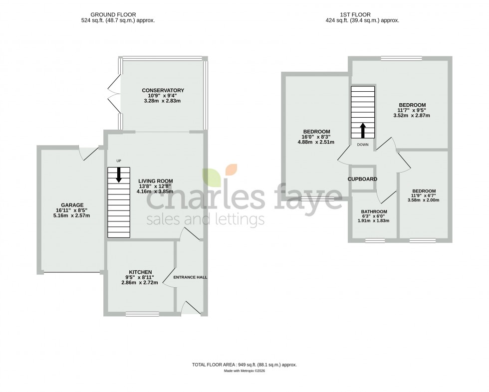 Floorplan for Duncan Street, Calne