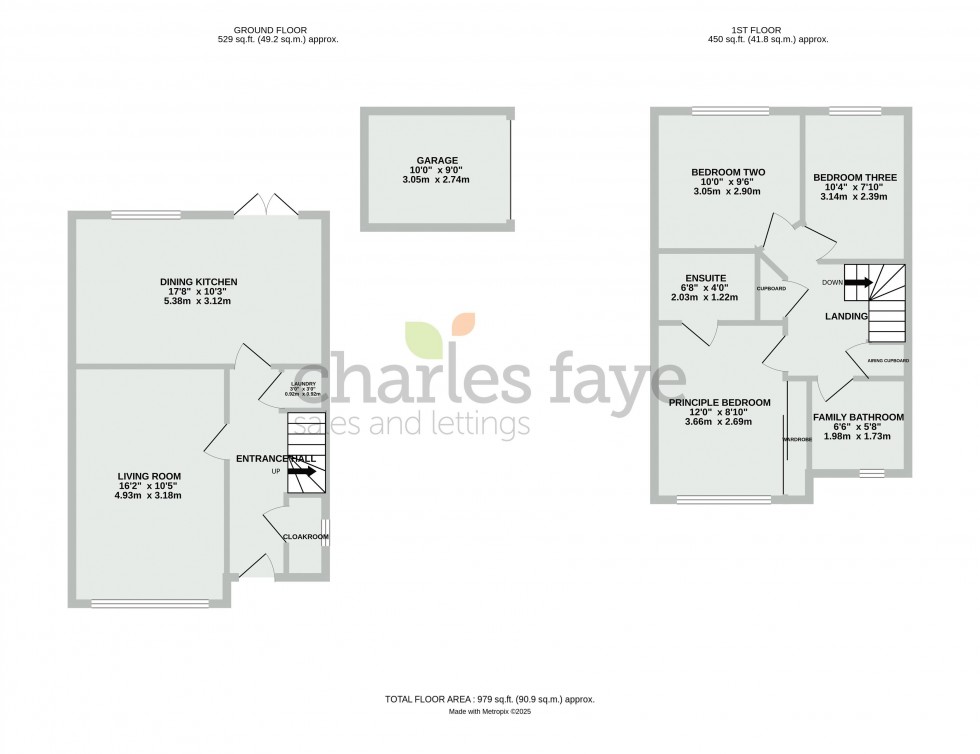 Floorplan for York Road, Calne