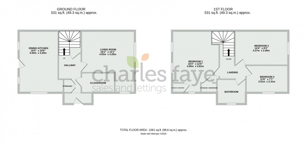 Floorplan for Hurricane Drive, Calne