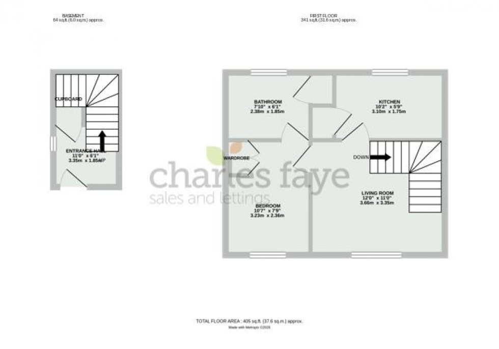 Floorplan for Honeysuckle Close, Calne