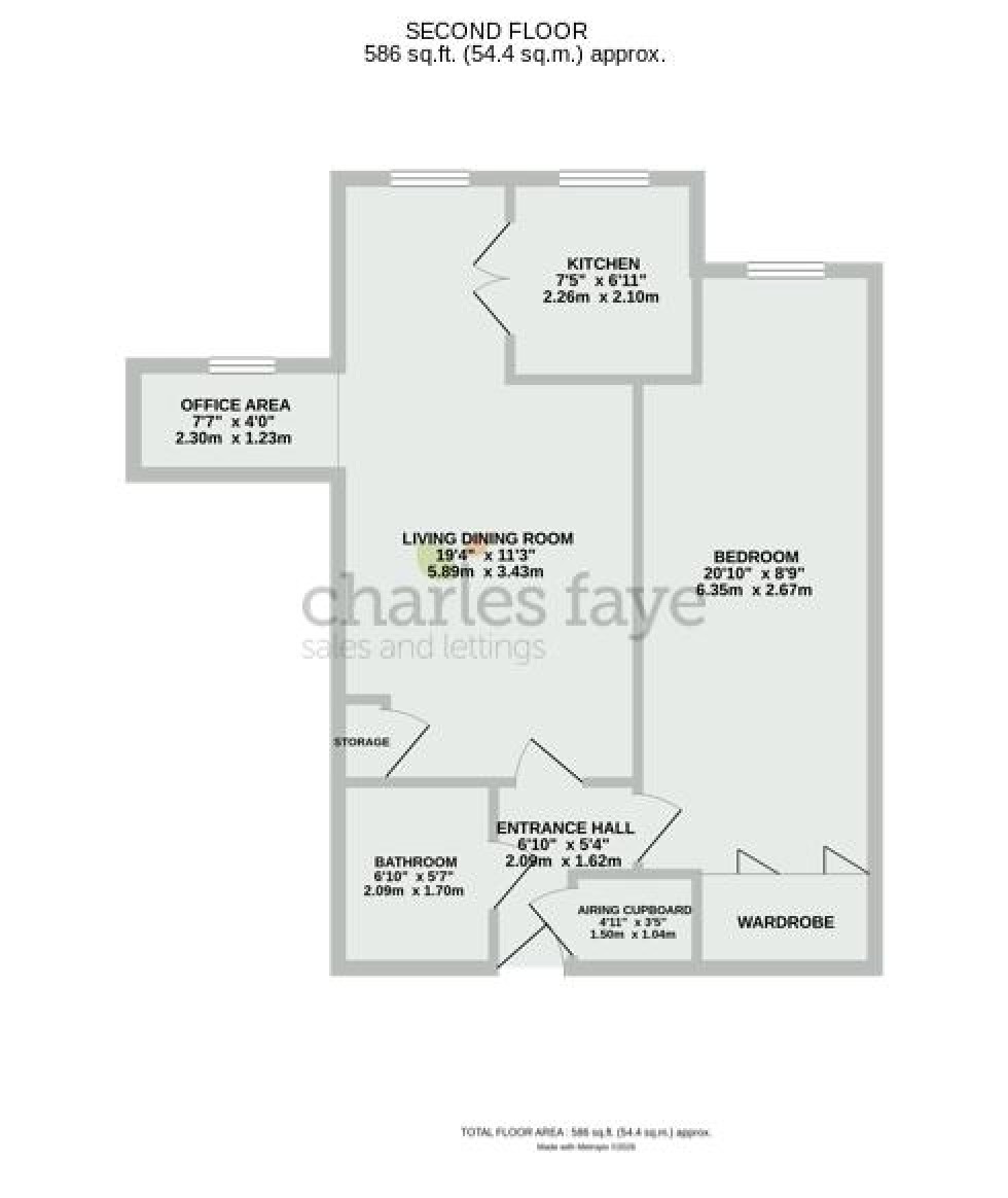 Floorplan for Oxford Road, Calne