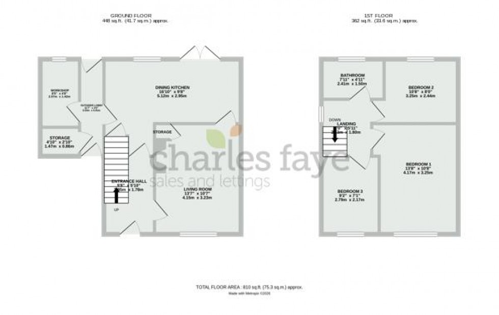 Floorplan for Bryans Close Road, Calne