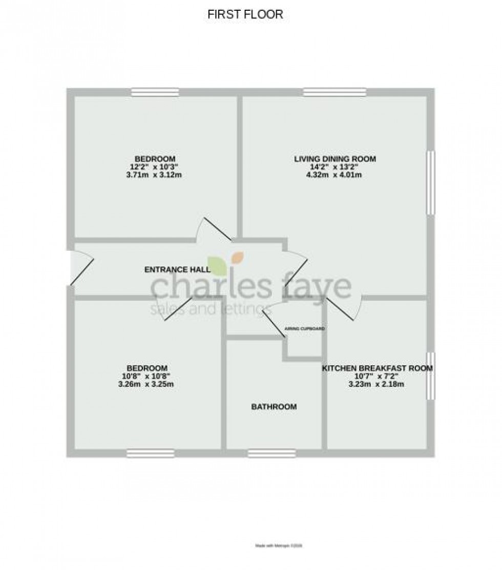 Floorplan for Minnow Close, Calne