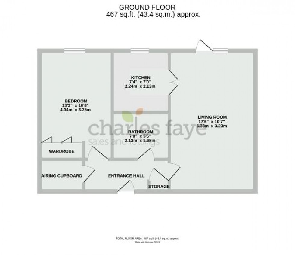 Floorplan for Oxford Road, Calne
