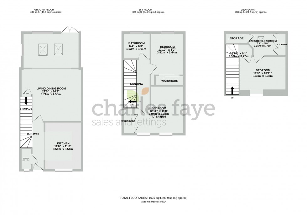 Floorplan for North Street, Calne