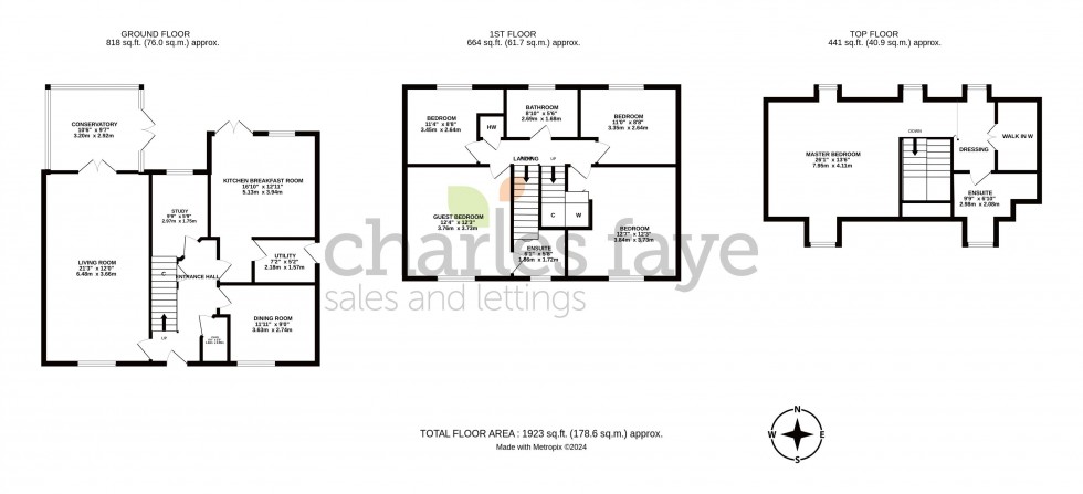 Floorplan for Isis Close, Calne