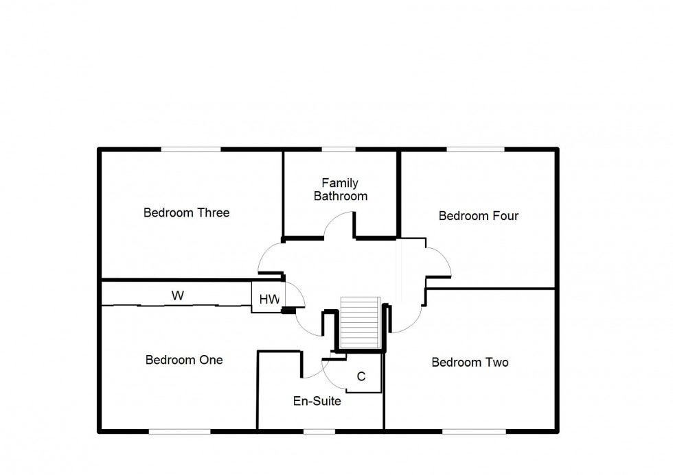 Floorplan for Springfield Drive, Calne