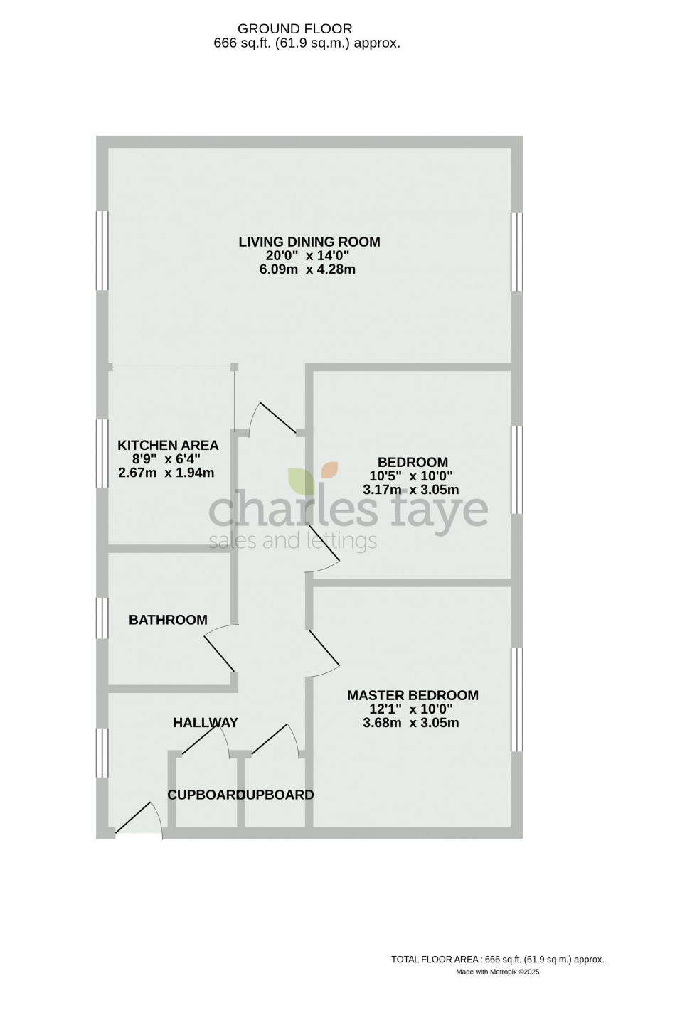 Floorplan for Grouse Road, Calne