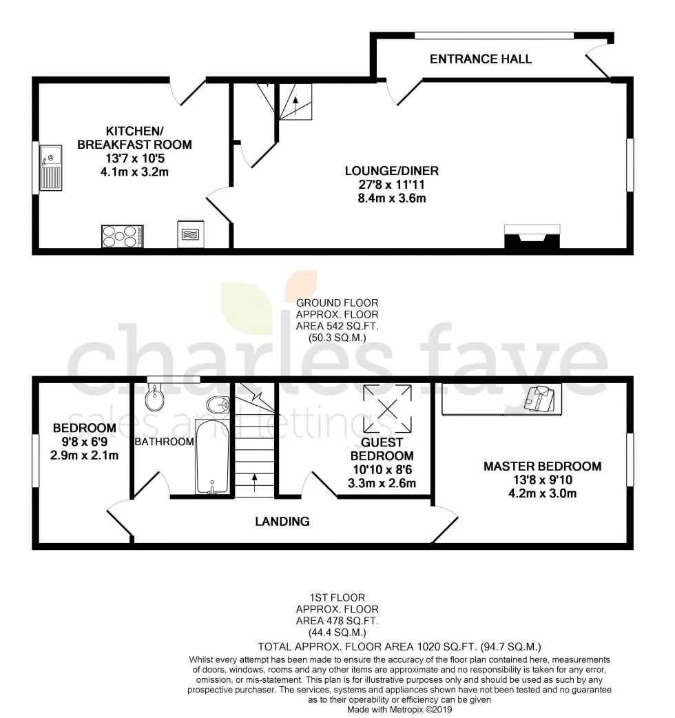 Floorplan for Oxford Road, Calne