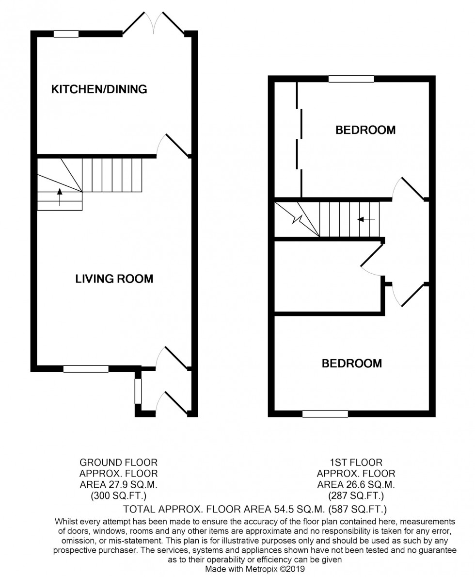 Floorplan for Embry Close, Calne